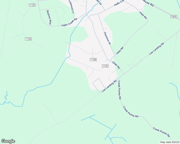map of restaurants, bars, coffee shops, grocery stores, and more near 50 Deerhaven Drive in New Bern