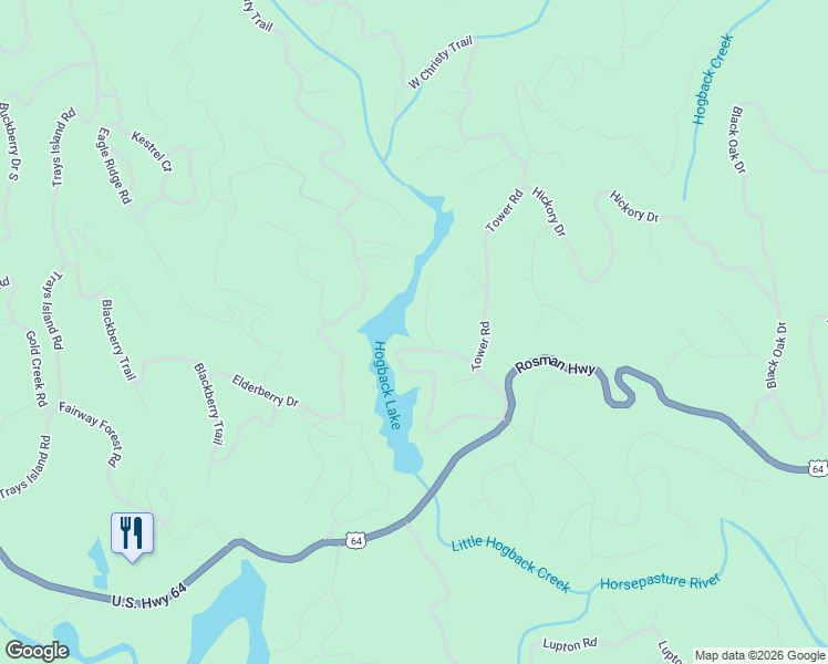 map of restaurants, bars, coffee shops, grocery stores, and more near 47 Golden Mist Court in Sapphire