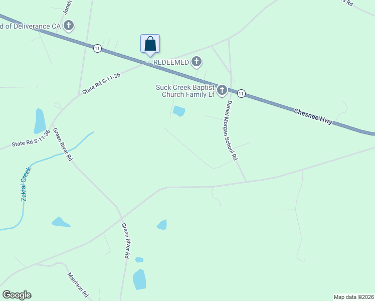 map of restaurants, bars, coffee shops, grocery stores, and more near 168 Susans Road in Gaffney