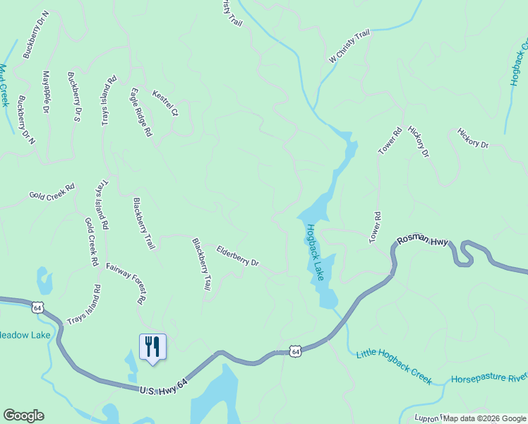 map of restaurants, bars, coffee shops, grocery stores, and more near 31 West Christy Trail in Sapphire