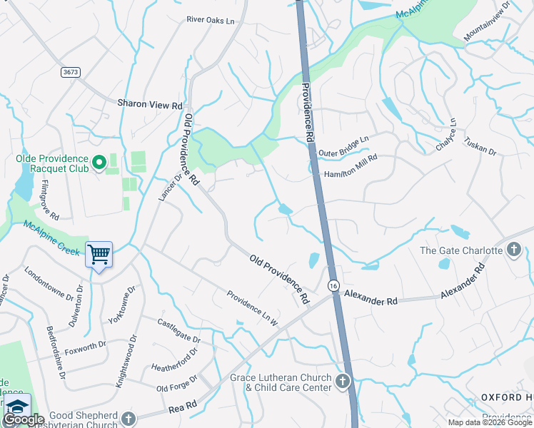 map of restaurants, bars, coffee shops, grocery stores, and more near in Charlotte