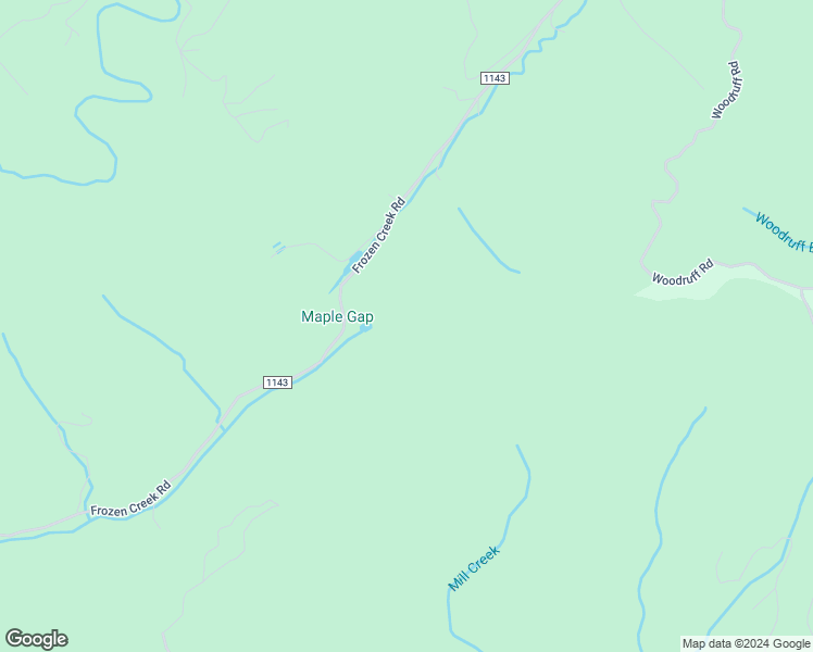 map of restaurants, bars, coffee shops, grocery stores, and more near 1555 Frozen Creek Road in Brevard