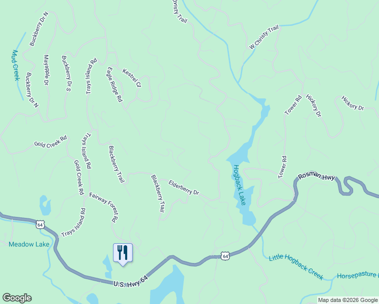 map of restaurants, bars, coffee shops, grocery stores, and more near 31 West Christy Trail in Sapphire