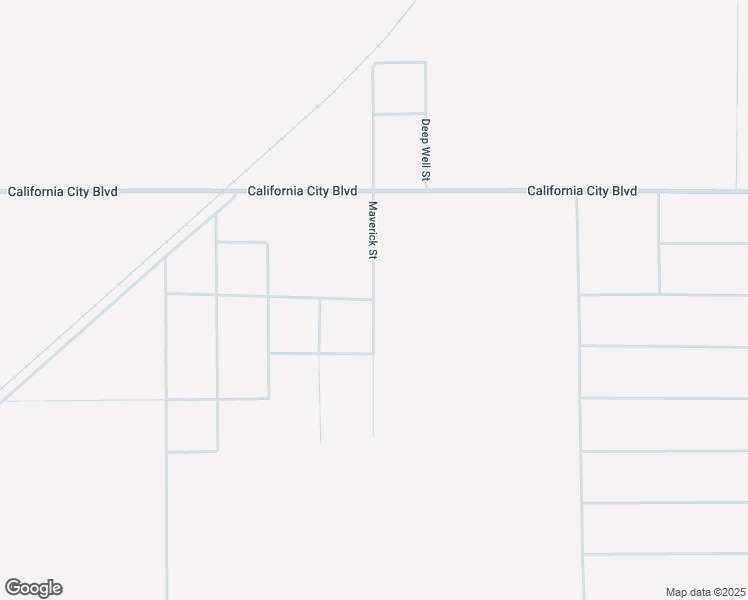 map of restaurants, bars, coffee shops, grocery stores, and more near Maverick Street in California City