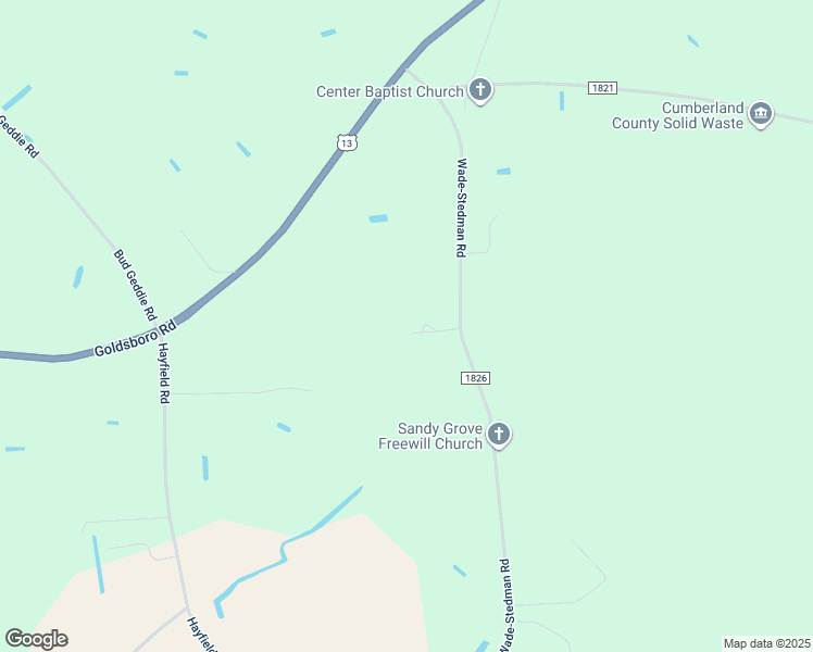 map of restaurants, bars, coffee shops, grocery stores, and more near 4717 Wade-Stedman Road in Wade