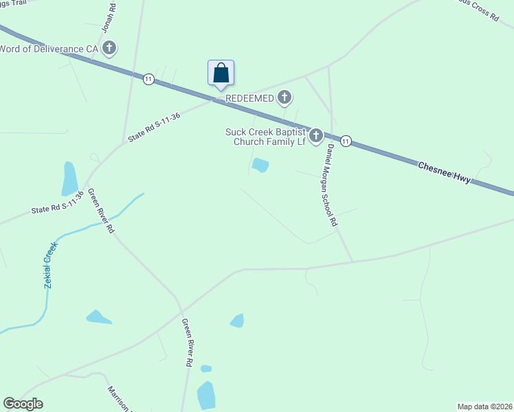 map of restaurants, bars, coffee shops, grocery stores, and more near 189 Susans Road in Gaffney