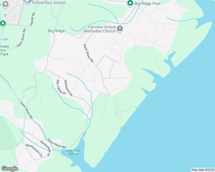 map of restaurants, bars, coffee shops, grocery stores, and more near 4175 Gann Store Road in Chattanooga