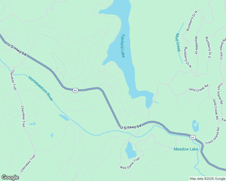 map of restaurants, bars, coffee shops, grocery stores, and more near 125 Overlook Road in Sapphire