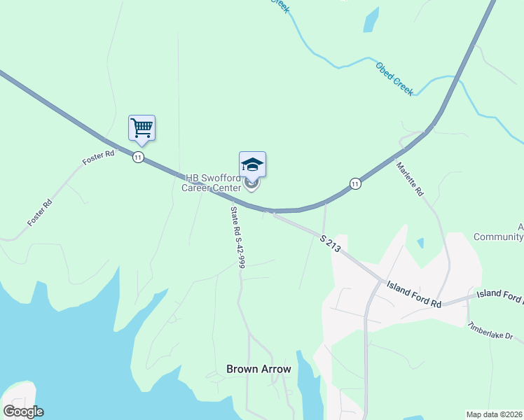 map of restaurants, bars, coffee shops, grocery stores, and more near 5615 Highway 11 in Inman