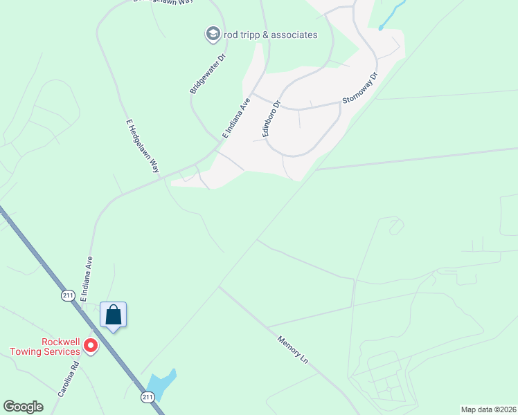 map of restaurants, bars, coffee shops, grocery stores, and more near in Southern Pines