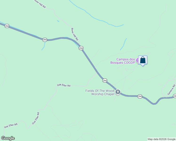map of restaurants, bars, coffee shops, grocery stores, and more near 20 Guy Eller Road in Murphy
