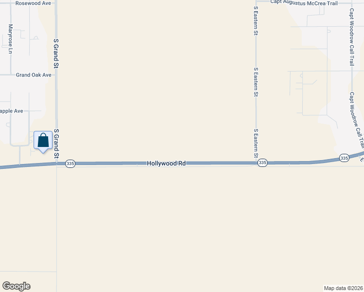 map of restaurants, bars, coffee shops, grocery stores, and more near 37 Hollywood Road in Amarillo