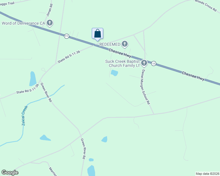 map of restaurants, bars, coffee shops, grocery stores, and more near 189 Susans Road in Gaffney