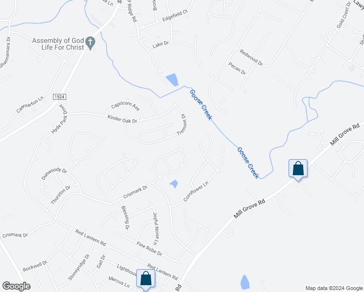 map of restaurants, bars, coffee shops, grocery stores, and more near 4101 Less Traveled Trail in Indian Trail