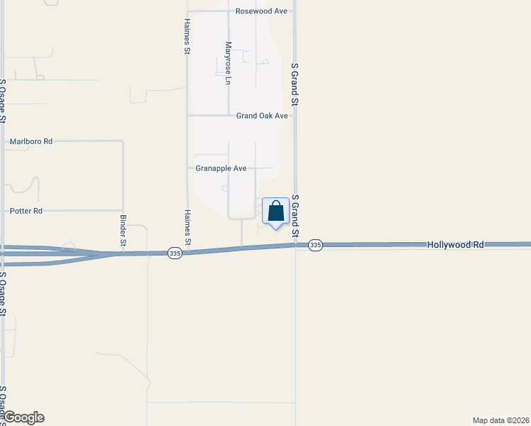 map of restaurants, bars, coffee shops, grocery stores, and more near 8200-8298 Sandlewood Avenue in Amarillo