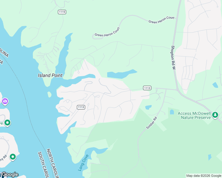 map of restaurants, bars, coffee shops, grocery stores, and more near 13628 Pine Harbor Road in Charlotte