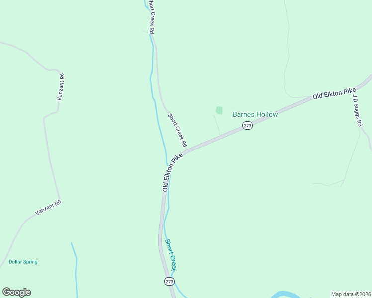 map of restaurants, bars, coffee shops, grocery stores, and more near 1 Short Creek Road in Dellrose