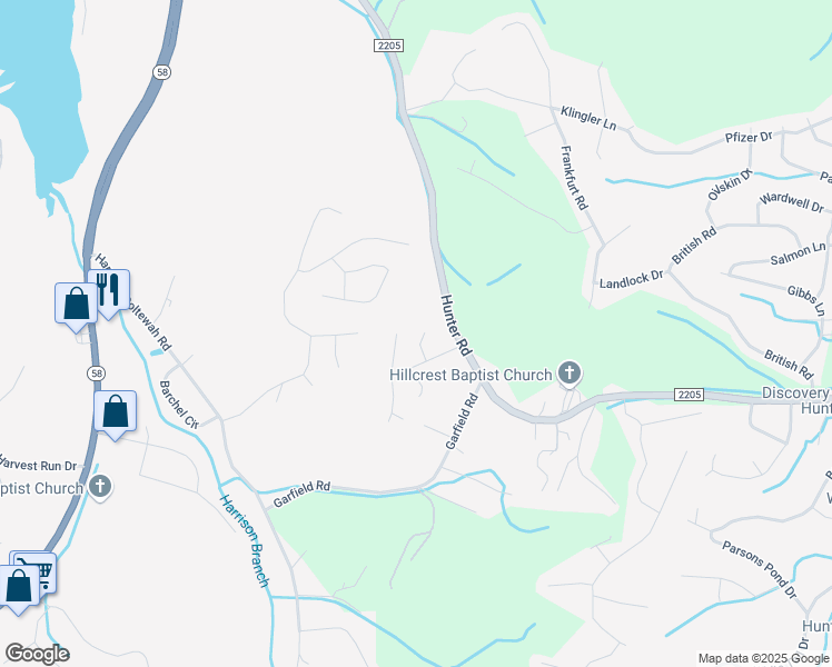 map of restaurants, bars, coffee shops, grocery stores, and more near 6321 Mary Beth Lane in Harrison