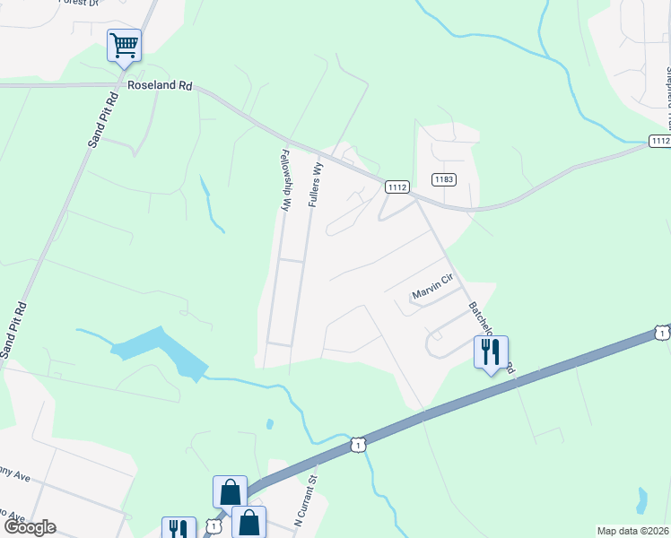 map of restaurants, bars, coffee shops, grocery stores, and more near 250 Ashleigh Boulevard in Aberdeen
