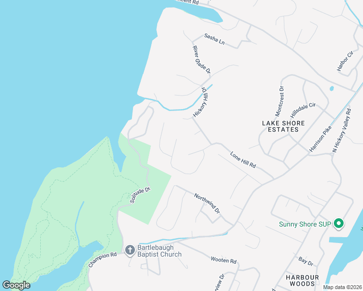 map of restaurants, bars, coffee shops, grocery stores, and more near 4945 Willow Lawn Drive in Chattanooga