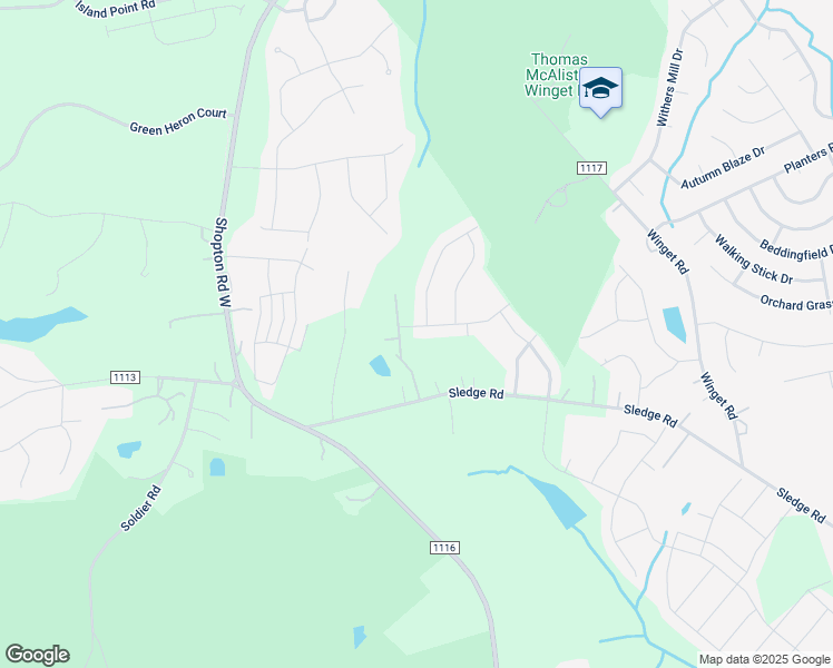 map of restaurants, bars, coffee shops, grocery stores, and more near 14331 Hartwell Farm Dr in Charlotte