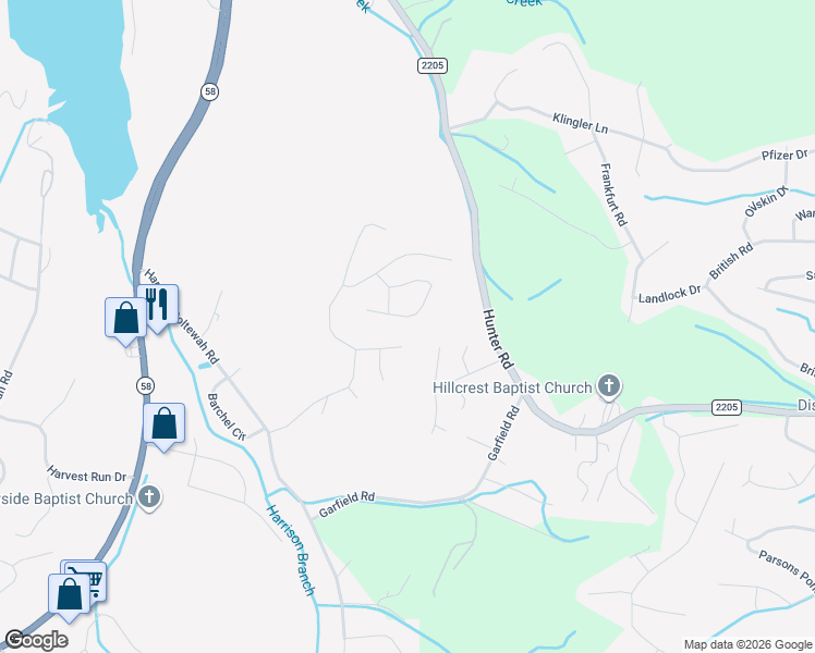 map of restaurants, bars, coffee shops, grocery stores, and more near 6937 Barter Drive in Harrison