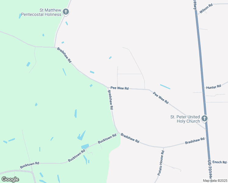 map of restaurants, bars, coffee shops, grocery stores, and more near 1023-1103 Bradshaw Road in Clinton