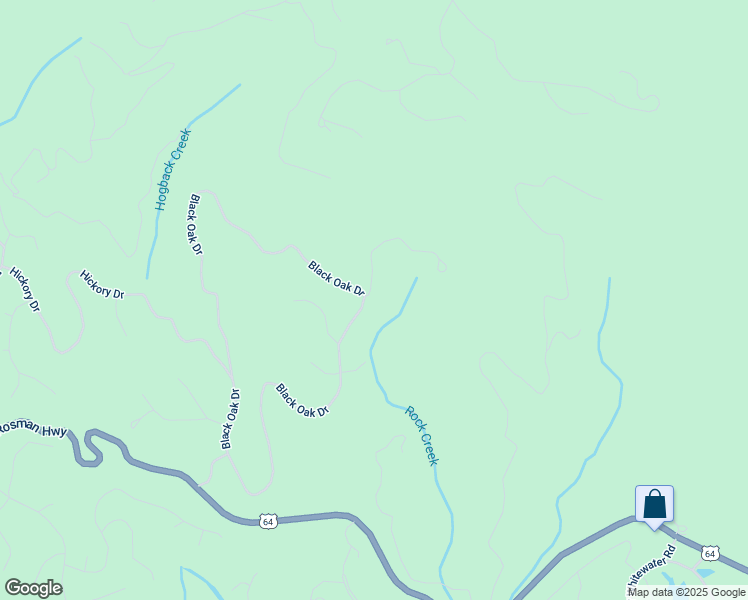 map of restaurants, bars, coffee shops, grocery stores, and more near 33 Holly Forest Court in Sapphire