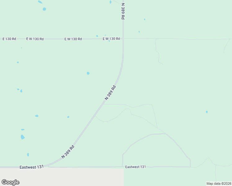 map of restaurants, bars, coffee shops, grocery stores, and more near 3030 North 389 Road in Dustin