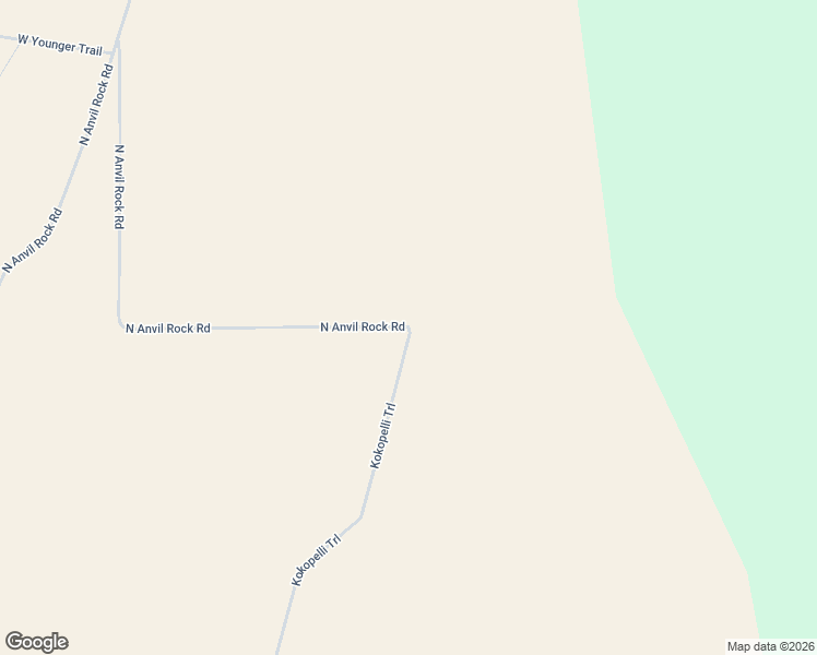 map of restaurants, bars, coffee shops, grocery stores, and more near North Anvil Rock Road in Yavapai County