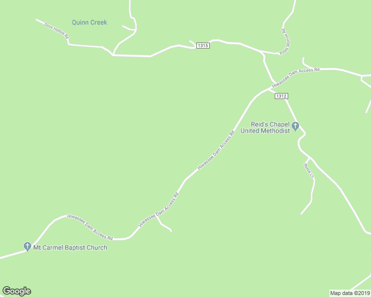 map of restaurants, bars, coffee shops, grocery stores, and more near 1787 Hiwassee Dam Access Road in Murphy