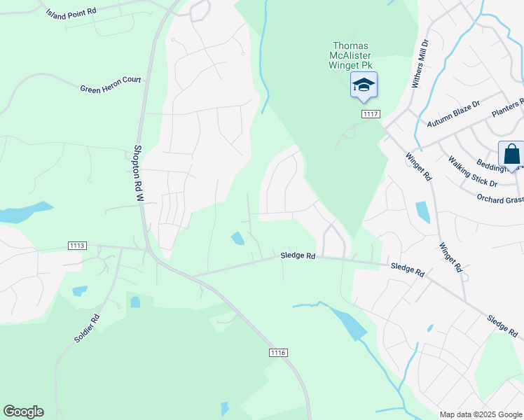 map of restaurants, bars, coffee shops, grocery stores, and more near 14331 Hartwell Farm Drive in Charlotte