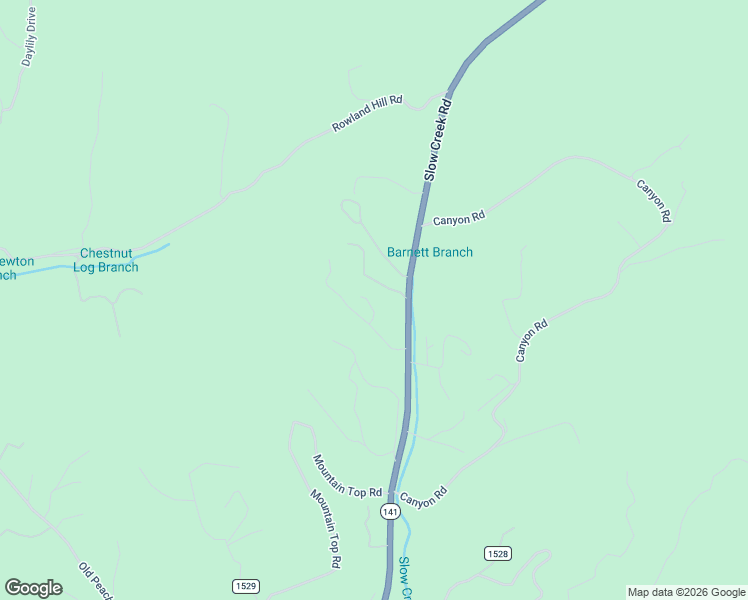 map of restaurants, bars, coffee shops, grocery stores, and more near 164 Slow Creek Drive in Marble