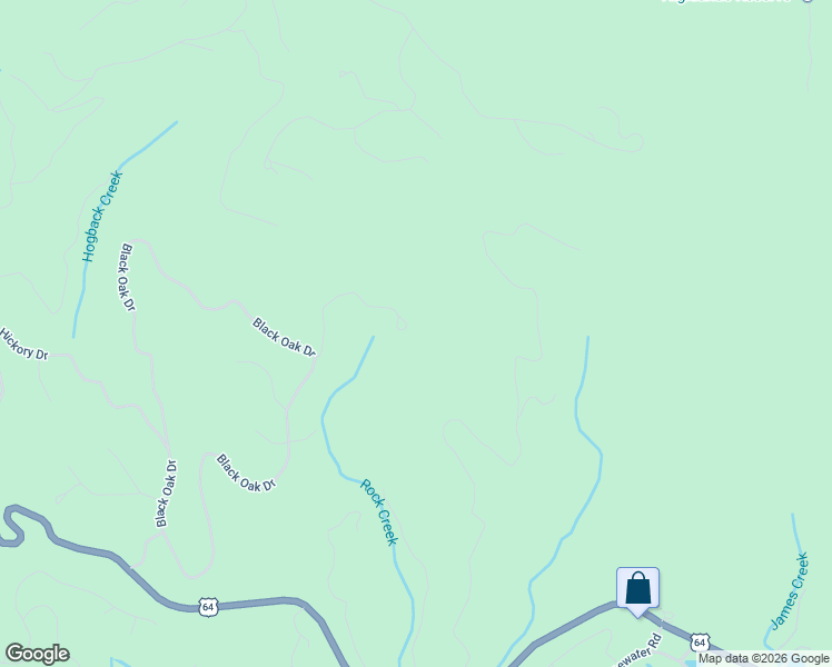 map of restaurants, bars, coffee shops, grocery stores, and more near 370 Rock Creek Court in Sapphire