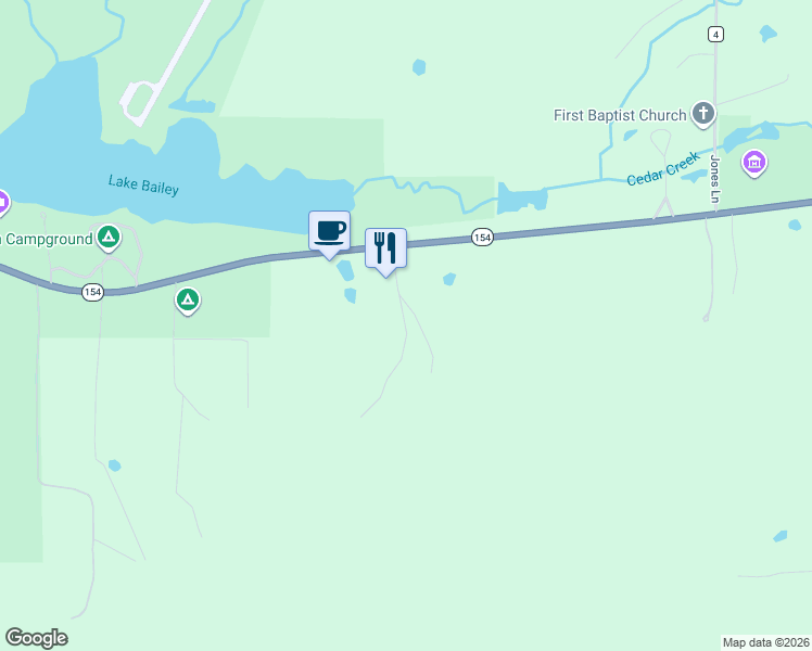 map of restaurants, bars, coffee shops, grocery stores, and more near 504 Arkansas 154 in Morrilton