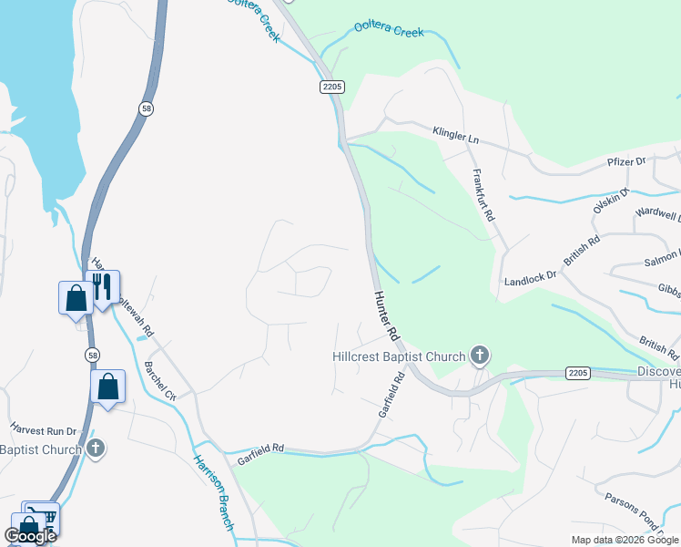 map of restaurants, bars, coffee shops, grocery stores, and more near 6923 Barter Drive in Harrison