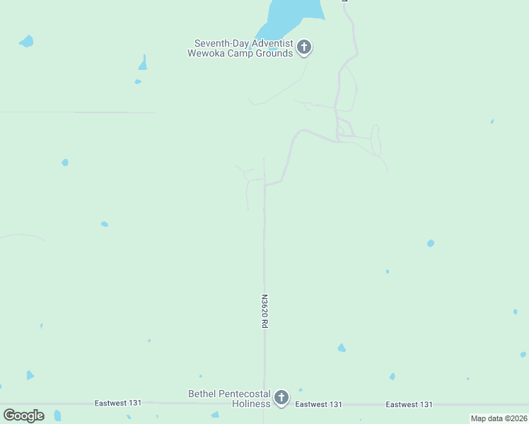 map of restaurants, bars, coffee shops, grocery stores, and more near 12051 Ns 3620 in Wewoka