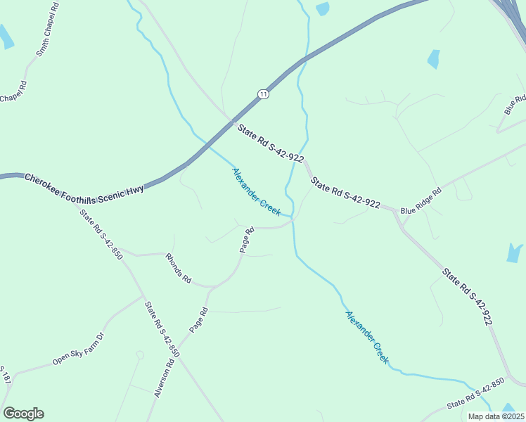 map of restaurants, bars, coffee shops, grocery stores, and more near 385 State Road S-42-919 in Campobello