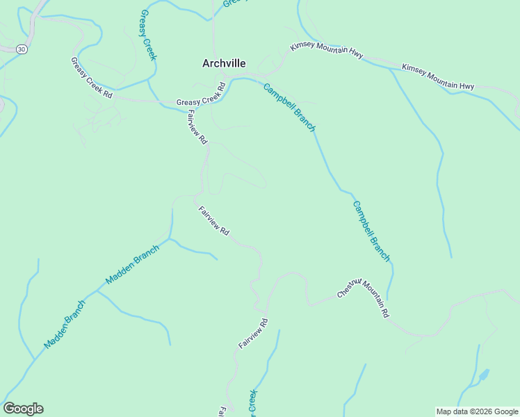 map of restaurants, bars, coffee shops, grocery stores, and more near 251 Mine Hollow Road in Reliance
