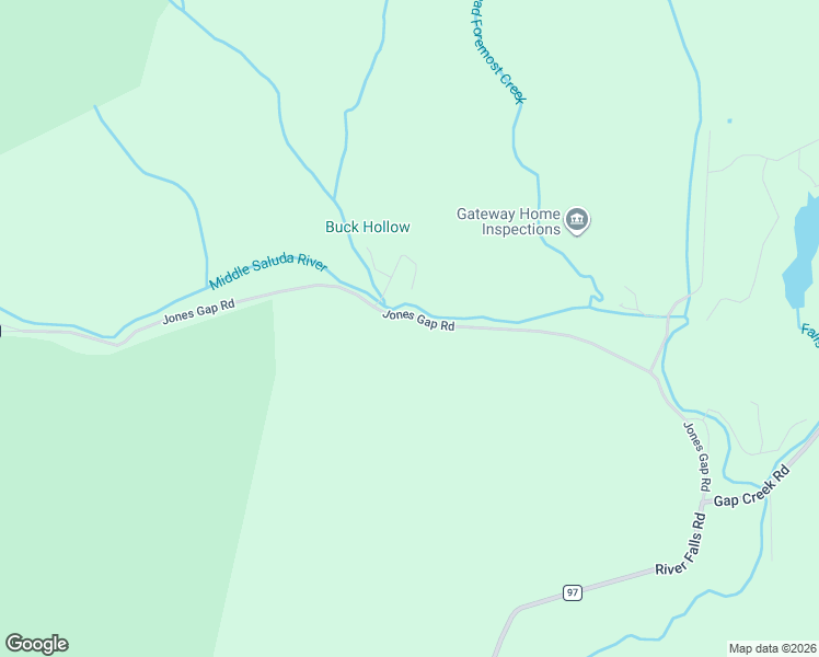 map of restaurants, bars, coffee shops, grocery stores, and more near 36300 Jones Gap Road in Greenville County