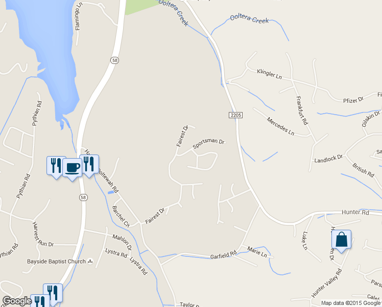 map of restaurants, bars, coffee shops, grocery stores, and more near 7008 Sportsman Drive in Harrison