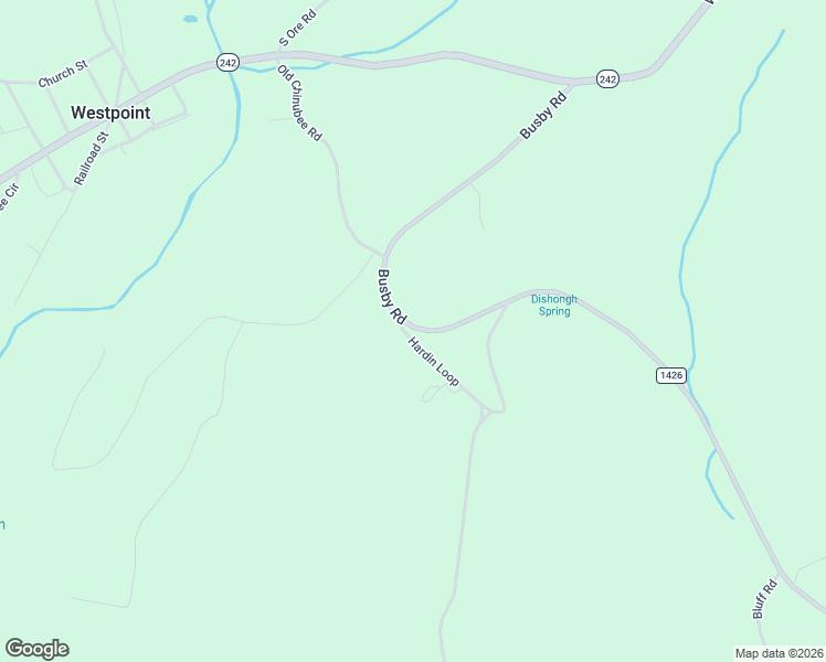 map of restaurants, bars, coffee shops, grocery stores, and more near 7 Hardin Loop in Westpoint