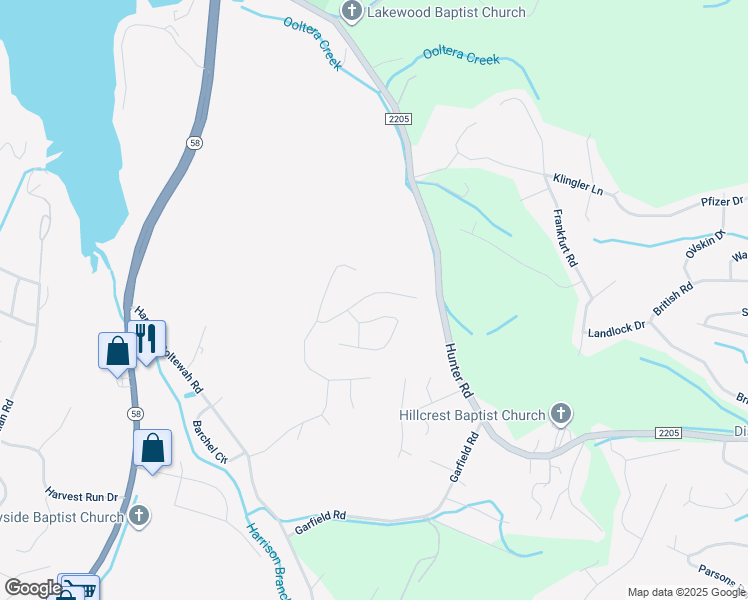 map of restaurants, bars, coffee shops, grocery stores, and more near 7022 Sportsman Drive in Harrison