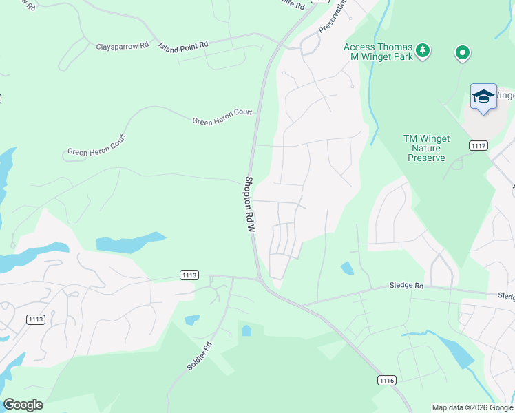 map of restaurants, bars, coffee shops, grocery stores, and more near 12005 Camden Hurst Road in Charlotte