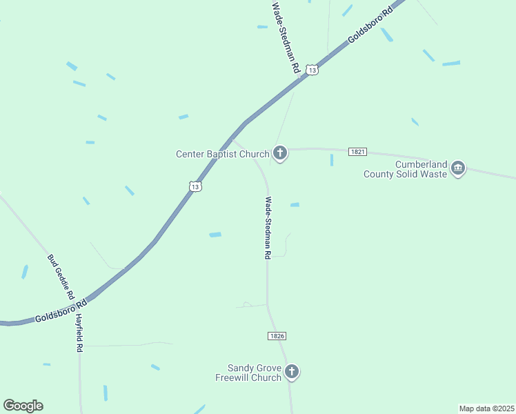 map of restaurants, bars, coffee shops, grocery stores, and more near 4891 Wade-Stedman Road in Wade