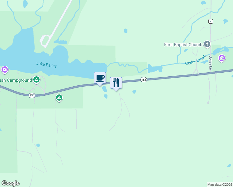 map of restaurants, bars, coffee shops, grocery stores, and more near 504 Arkansas 154 in Morrilton
