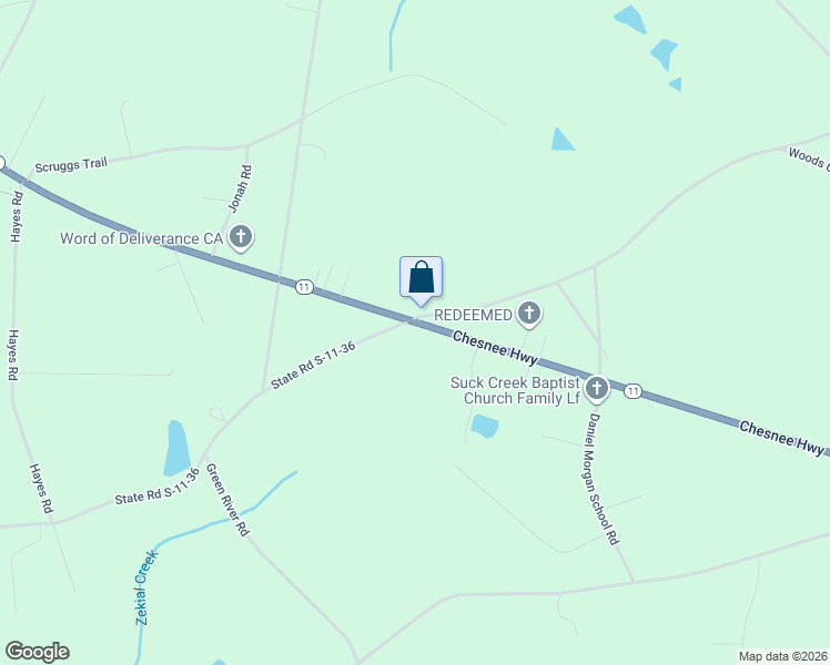 map of restaurants, bars, coffee shops, grocery stores, and more near 3113 Chesnee Hwy in Gaffney