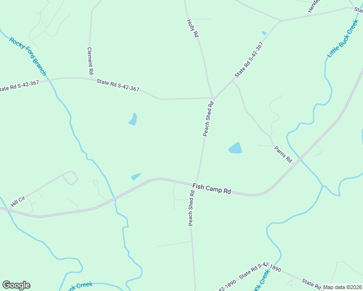 map of restaurants, bars, coffee shops, grocery stores, and more near 552 Peach Shed Road in Chesnee