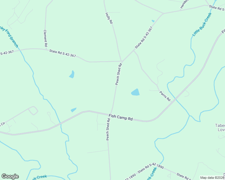 map of restaurants, bars, coffee shops, grocery stores, and more near Creek Road in Chesnee