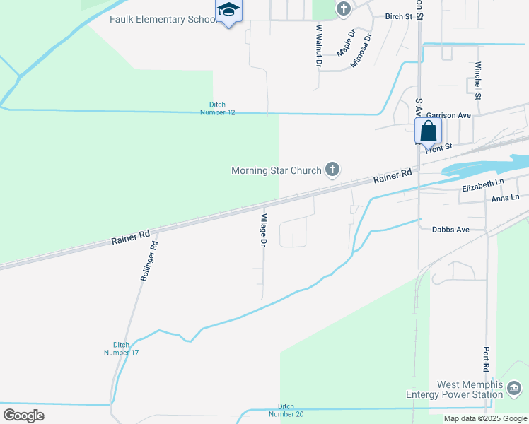 map of restaurants, bars, coffee shops, grocery stores, and more near 648 North Main Street in Memphis